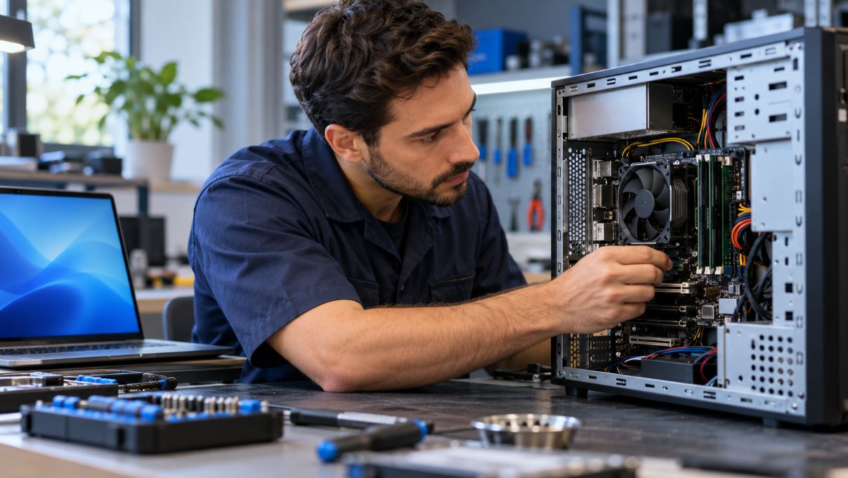 Como identificar problemas no computador e saber quando procurar assistência técnica